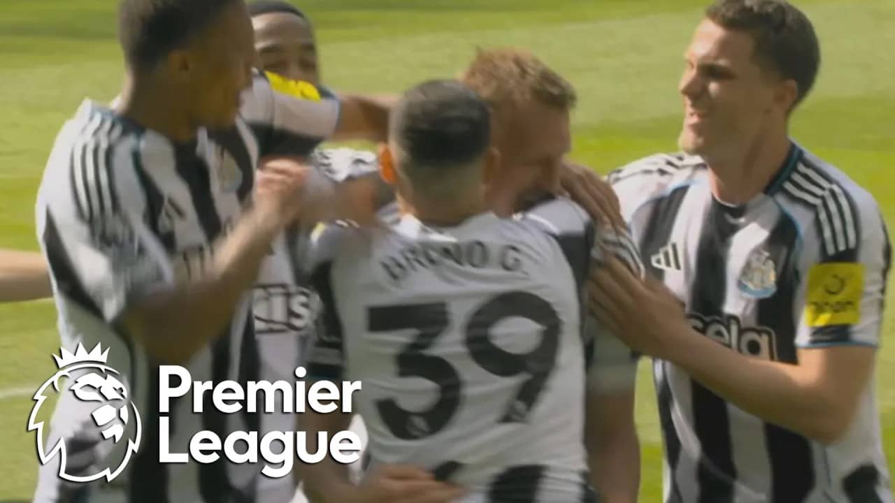 Dan Burn doubles Newcastle's lead against Brighton | Premier League | NBC Sports