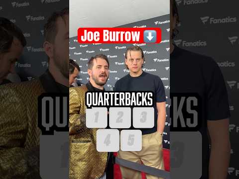 Joe Burrow names 5 QBs with MOST PASSING YARDS since 2000 🍿👀