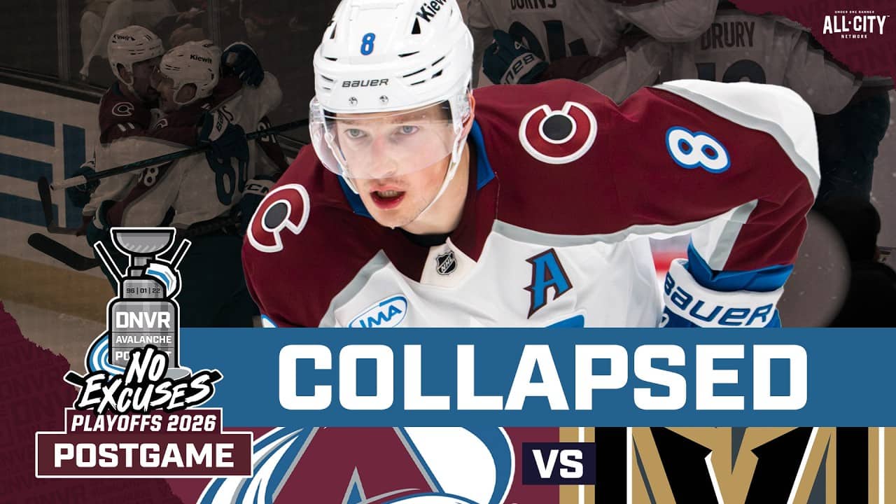 The Colorado Avalanche go down cowardly in Game 3 to Vegas Golden Knights| DNVR Avalanche Postgame