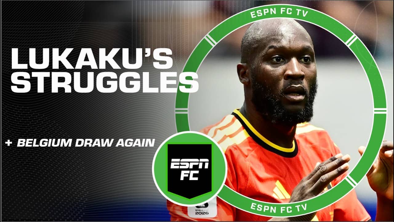 Romelu Lukaku STRUGGLES + Belgium sorely miss Jeremy Doku?! | ESPN FC