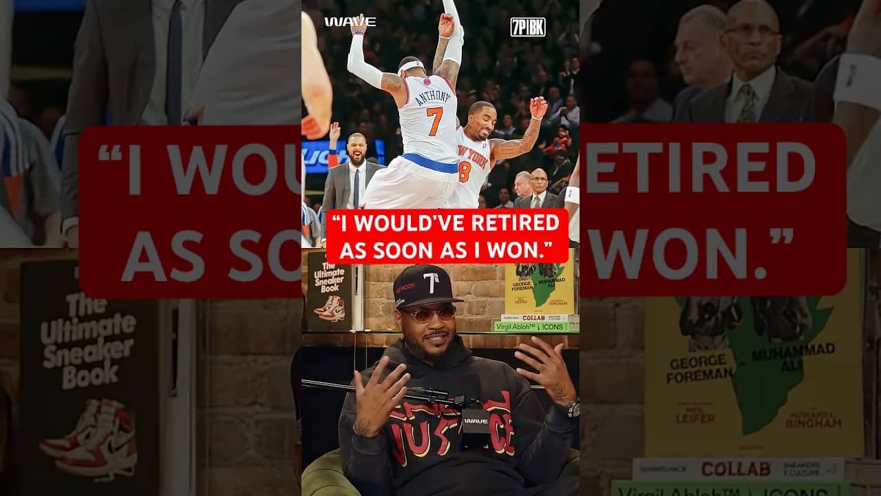 Melo Would've RETIRED If His Knicks Won A Championship?! 🤯