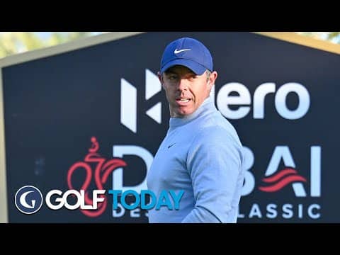 DPWT highlights: Rory McIlroy struggles in Rd. 1 at Dubai | Golf Channel