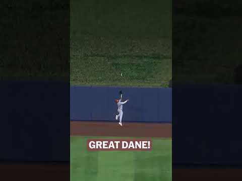 Dane Myers goes all out for an UNBELIEVABLE catch 🤯