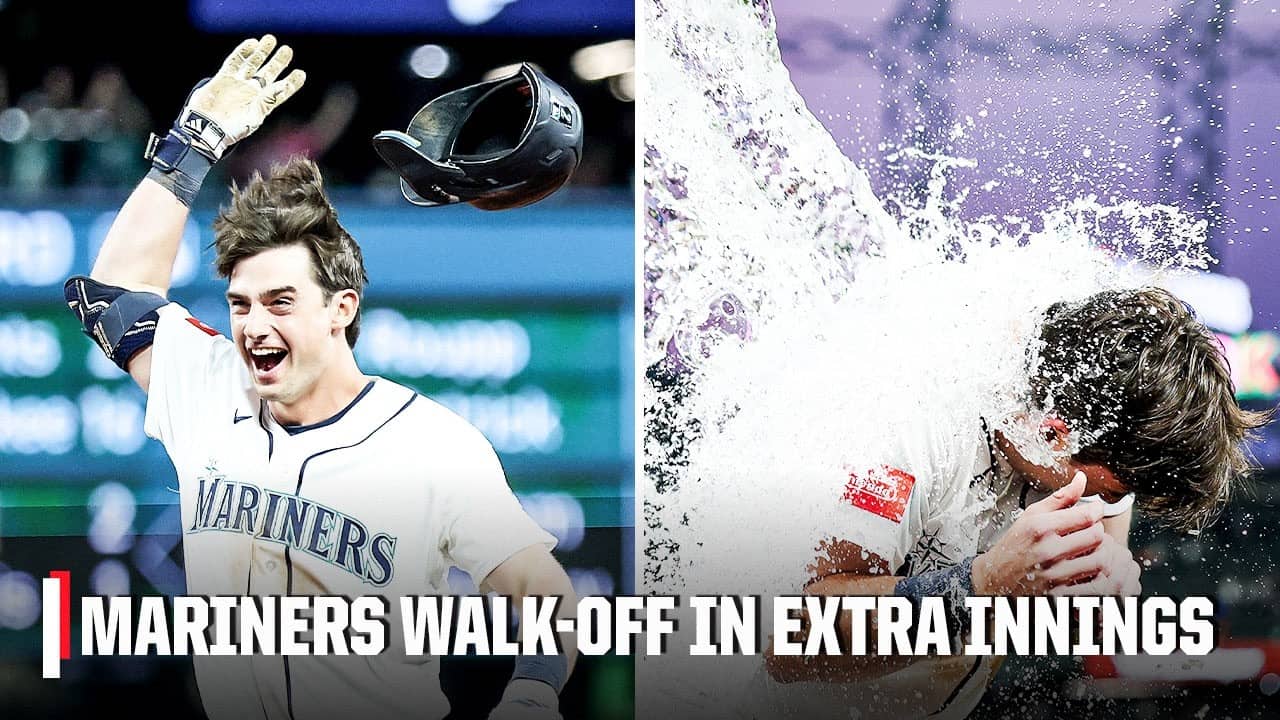 COLE YOUNG HITS A WALK-OFF FOR THE MARINERS IN EXTRAS VS. THE METS 🔥 | ESPN MLB