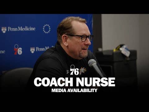 Philadelphia 76ers Postgame Media Availability 🎙️ | Coach Nurse | 11.20.25