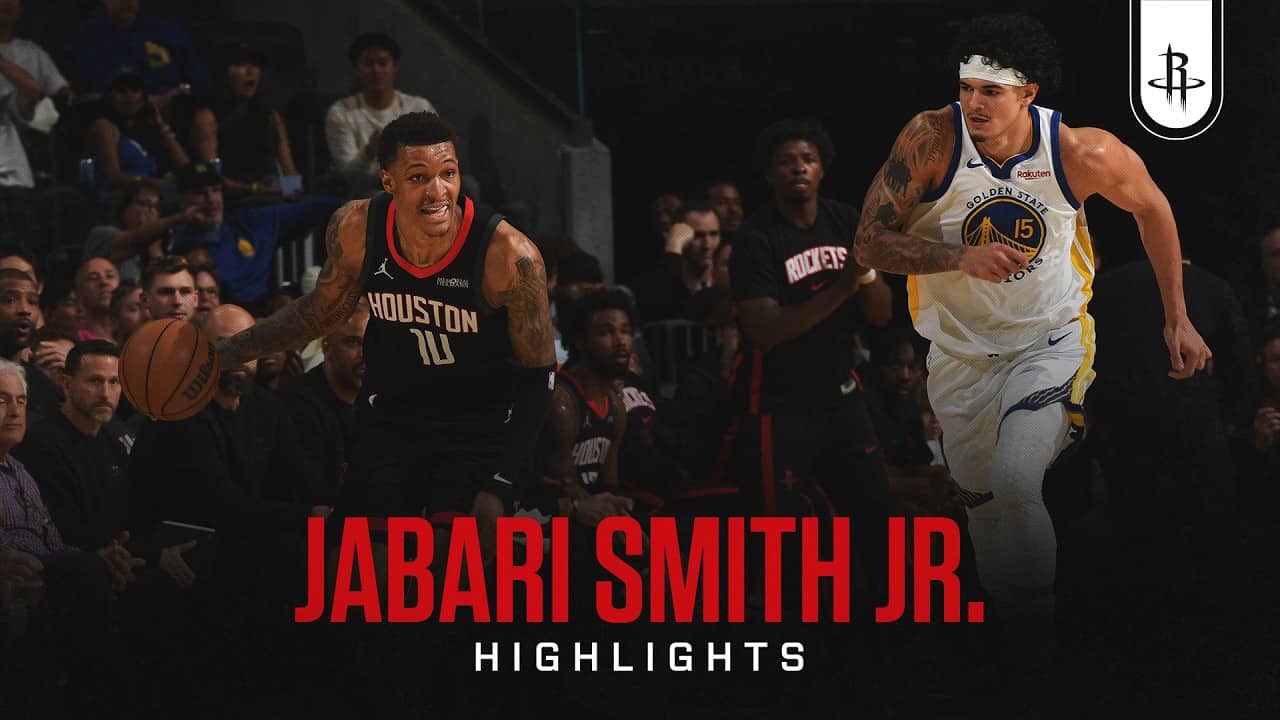 Jabari Smith Jr. (23 points) Highlights vs. Golden State Warriors