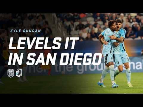 GOAL: Kyle Duncan Scores Against San Diego