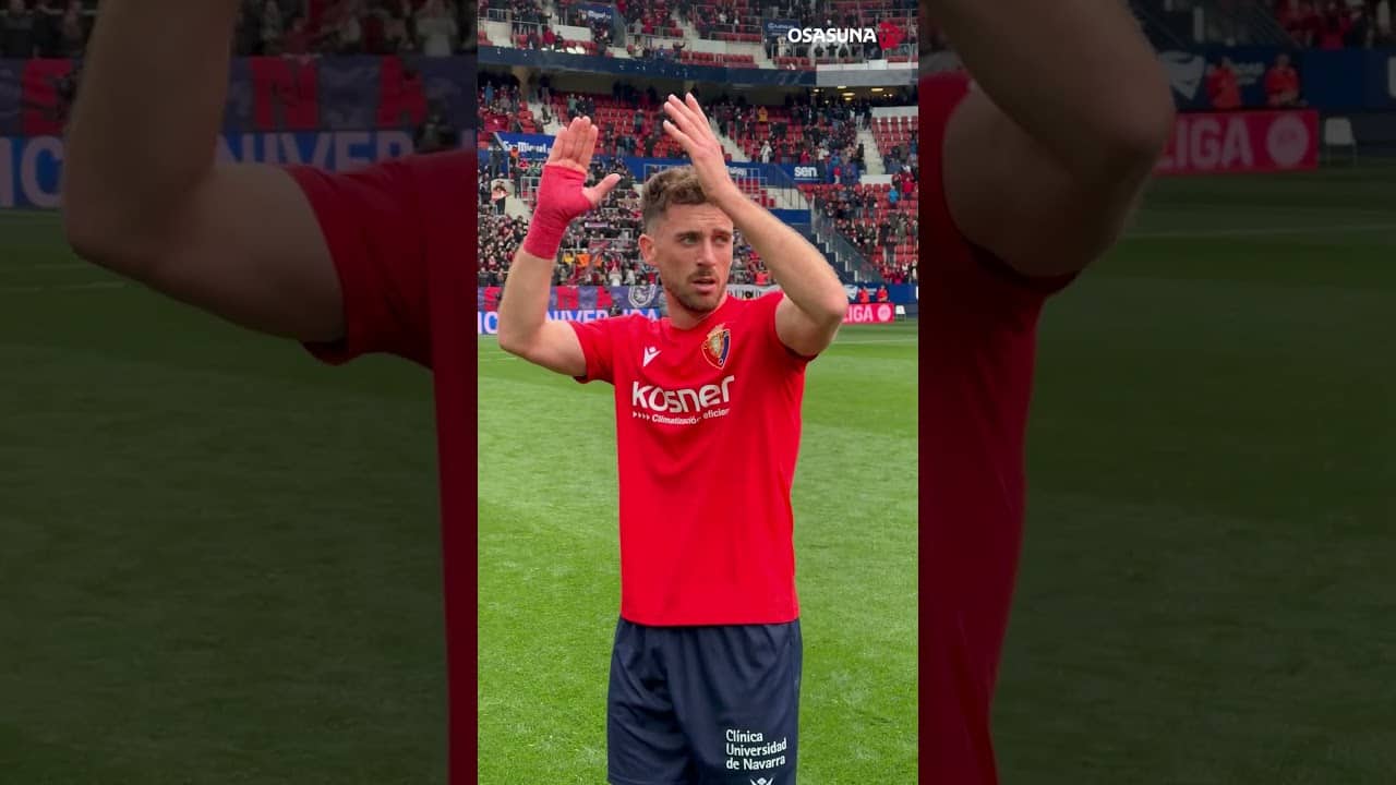 🙌❤️ #OsasunaRealBetis #MomentoKosner