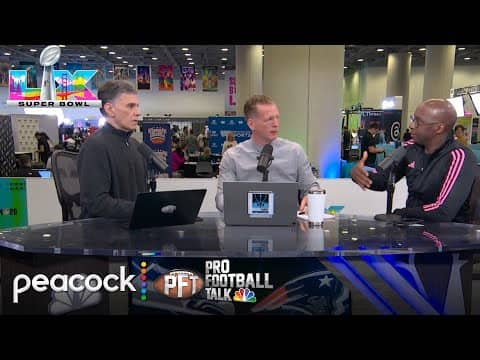 Drake Maye 'skipped two grades' in breakout year - Michael Holley | Pro Football Talk | NFL on NBC