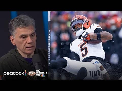 ‘Uncomfortable’ to watch Bengals’ Tee Higgins after head injury | Pro Football Talk | NFL on NBC