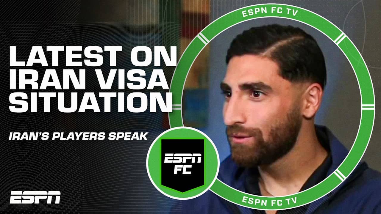 ‘We are peaceful people’ Iranian players speak on the USA's World Cup visa policies | ESPN FC