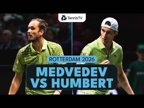 Daniil Medvedev vs Ugo Humbert Highlights | Rotterdam 2026