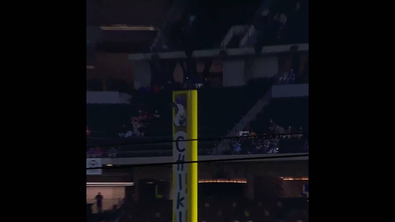 Oneil Cruz homered OFF THE TOP OF THE FOUL POLE 😅