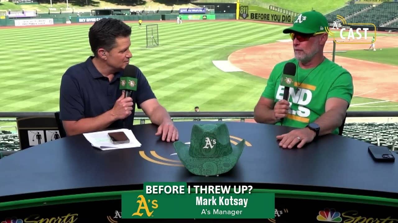 How Many Hot Dogs Can The A’s Eat In 10 Minutes? 🌭😂