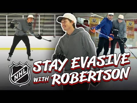 NHL Evasion Drills w/Jason Robertson | Hockey Academy