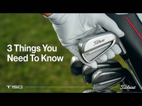 What Are T150 Irons and Who Should Play Them? | Titleist T-Series