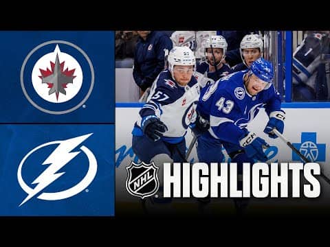 Jets vs. Lightning | NHL Highlights | January 29, 2026