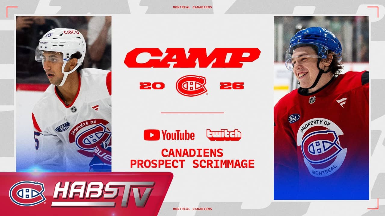 2026 Canadiens Development Camp scrimmages | LIVE GAME BROADCAST