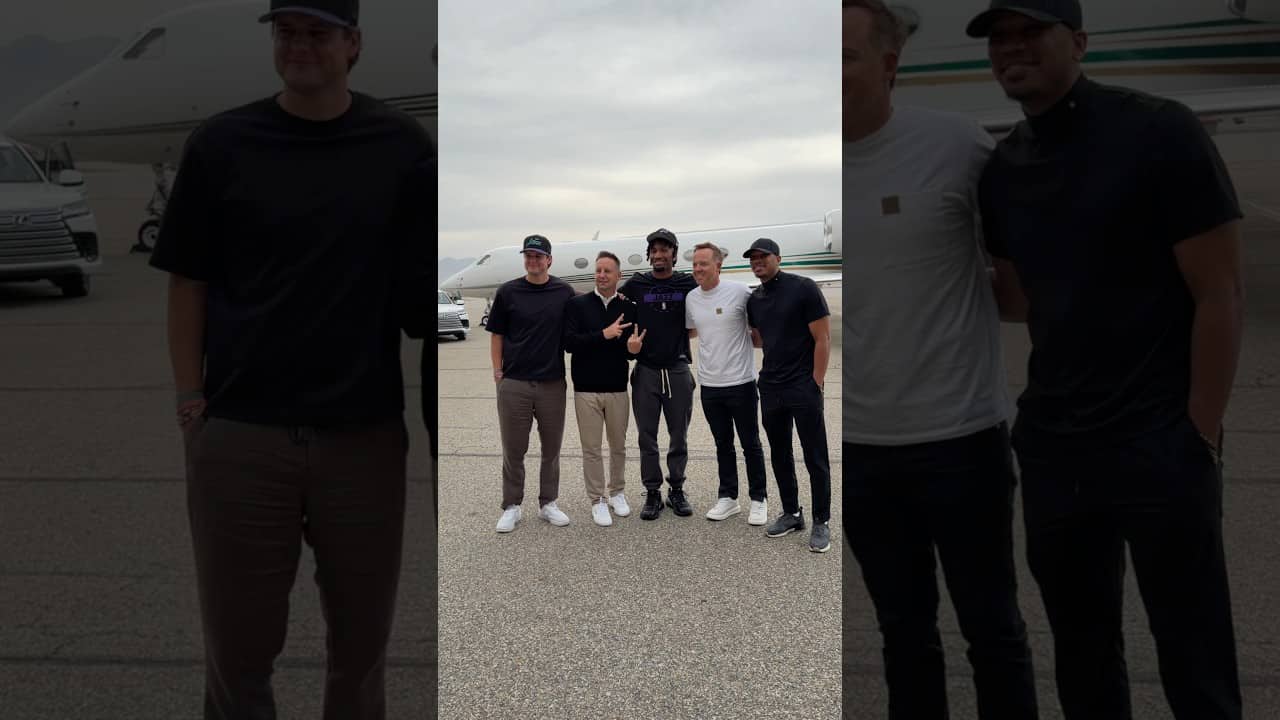 DARRYN PETERSON HAS ARRIVED IN SLC! 🏔️ #utahjazz #darrynpeterson #saltlakecity #utah #nba