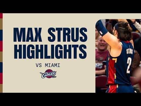 Cavs vs Heat | Max Strus Highlights | 03.27.2026