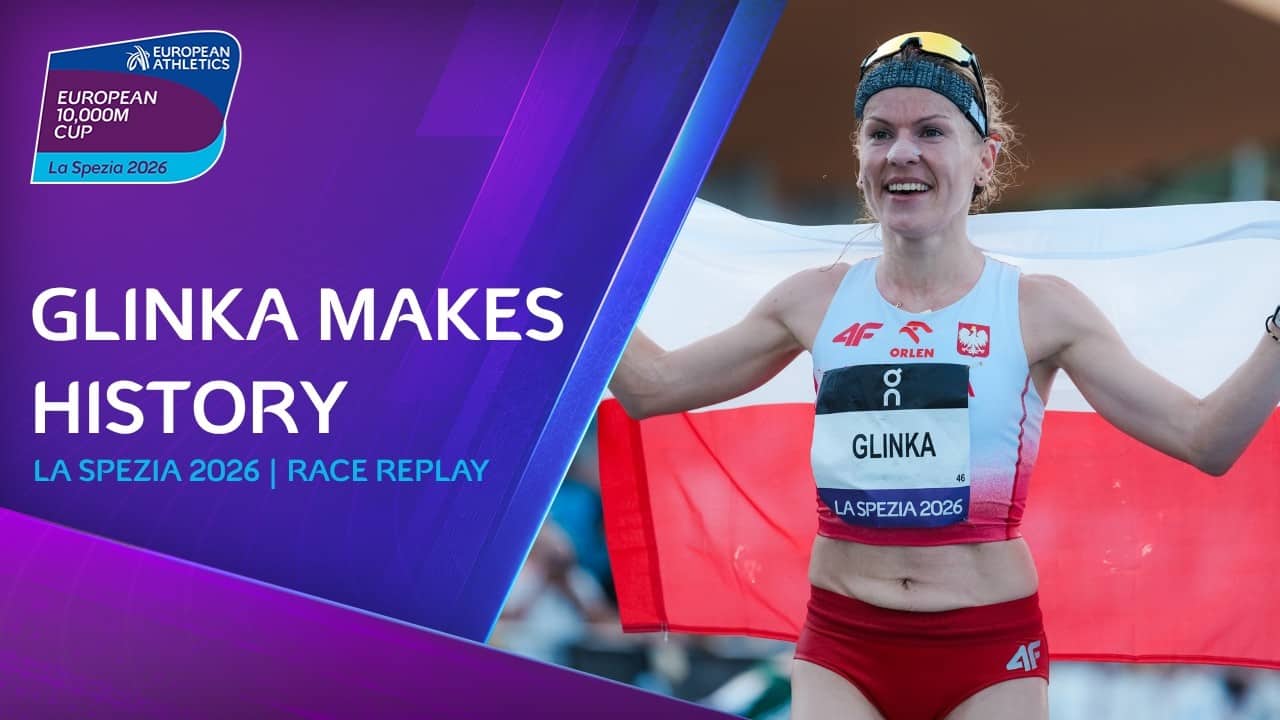 Historic Gold for Glinka 🇵🇱🔥 2026 European 10,000m Cup | Women’s Race Replay