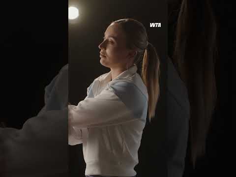 Paula Badosa growing on and off the court 🙌 #ThisIsOurStage