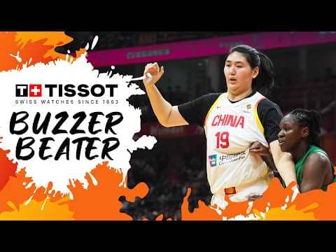 Ziyu Zhang 🇨🇳 | 🚨 TISSOT Buzzer Beater | #FIBAWWC 2026 Qualifying Tournament