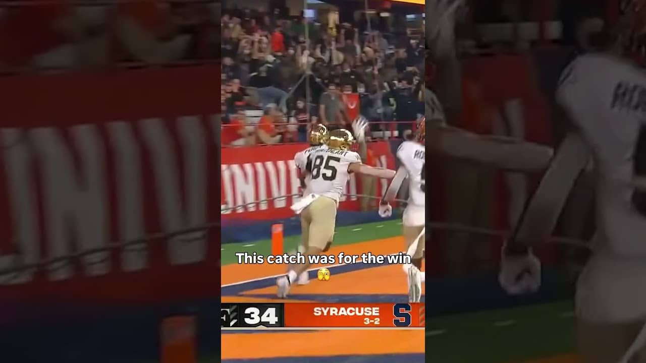 That was clutch 🥶 #wakeforest #accfootball #collegefootball