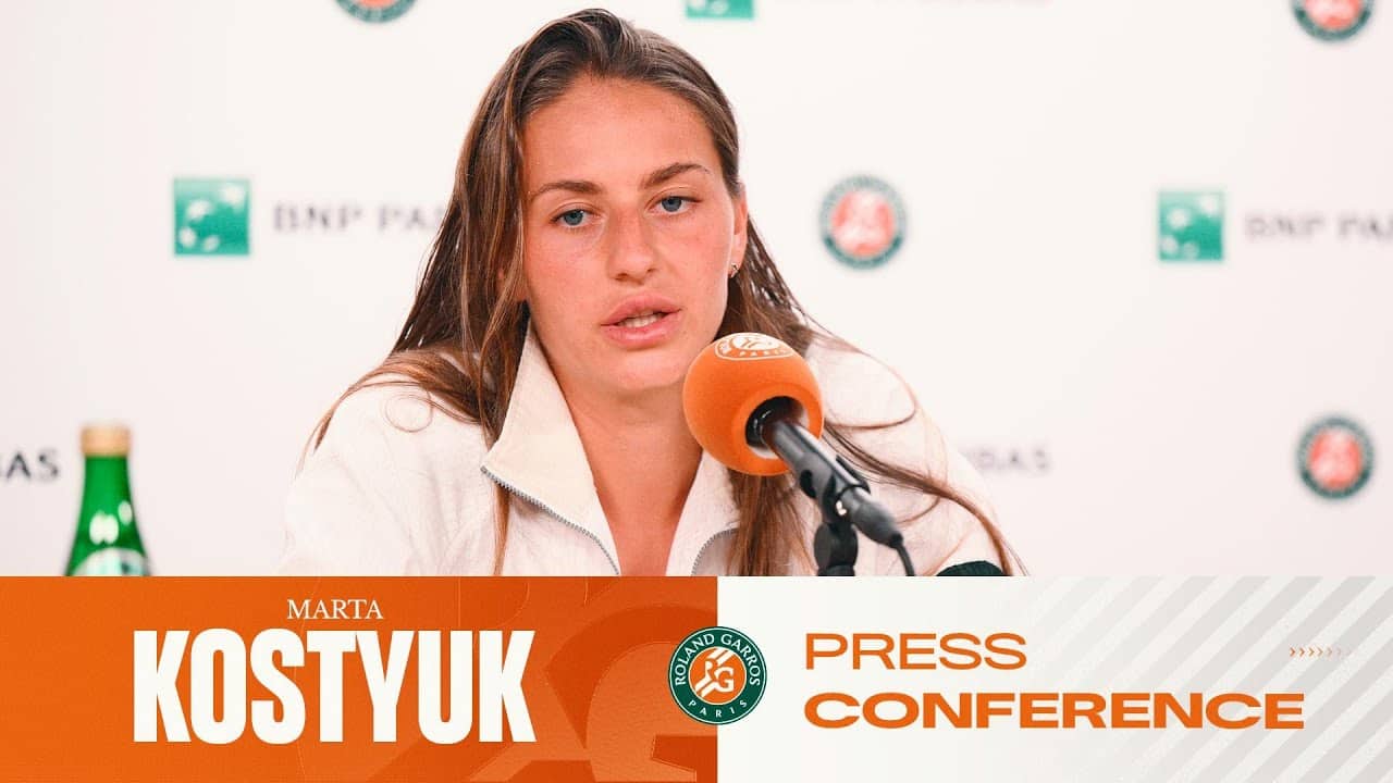 Marta Kostyuk | Round 3 Press Conference | Roland-Garros 2026