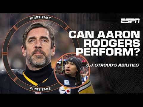 Cam Newton's advice to Aaron Rodgers vs. Houston ‘Control the game, control the tempo’ | First Take