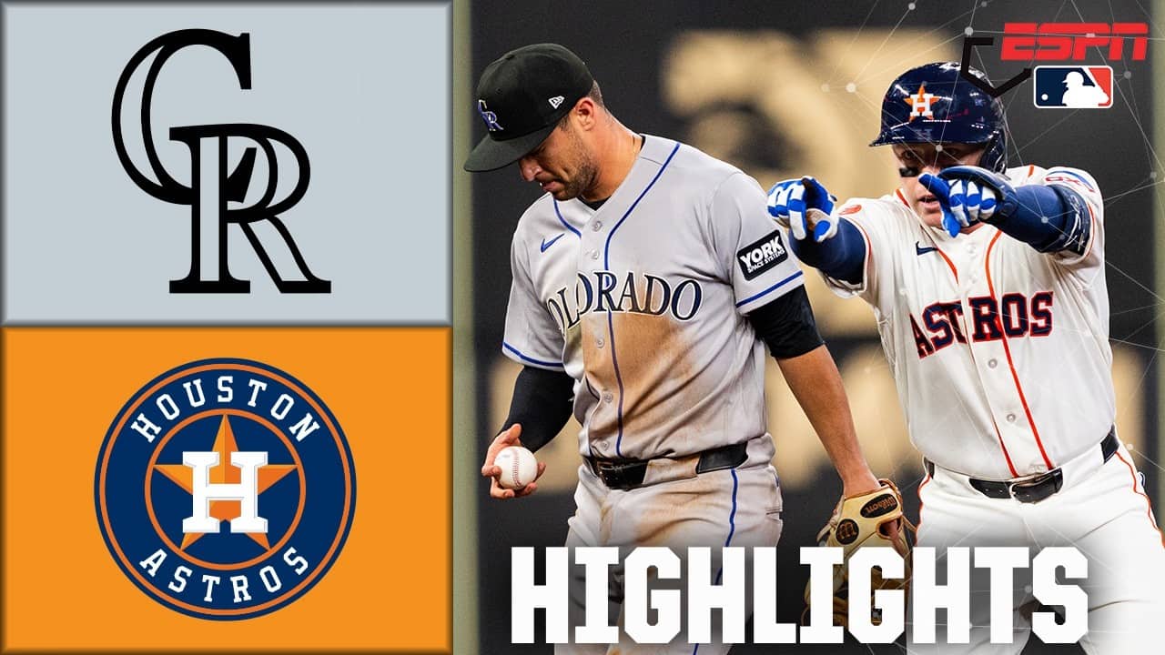 Colorado Rockies vs. Houston Astros | Full Game Highlights | ESPN MLB
