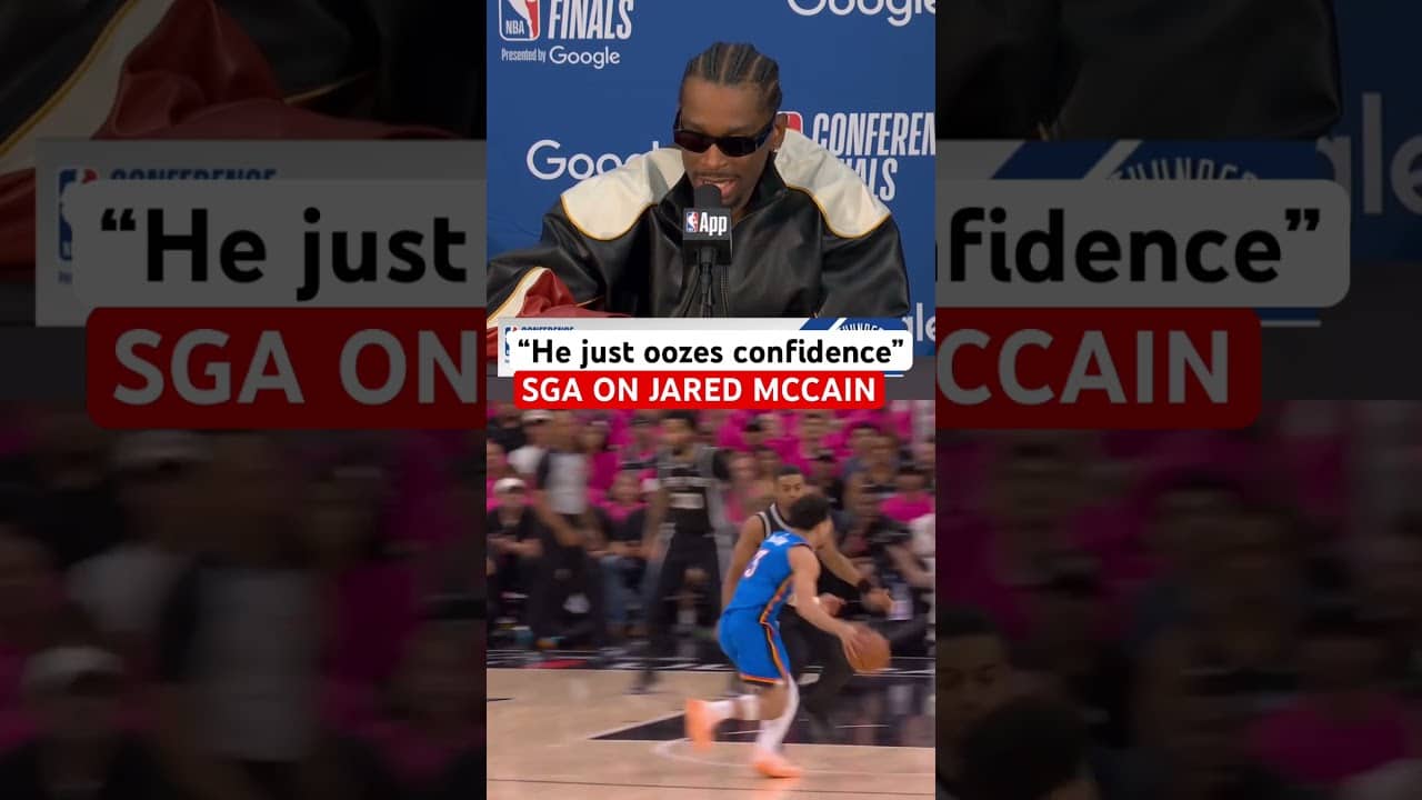 SGA has high praise for Jared McCain after his Game 3 performance