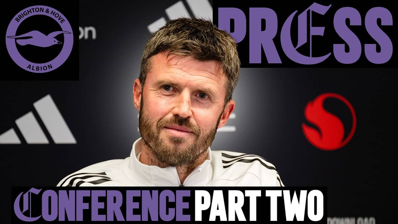 Michael Carrick Pre-Brighton | Press Conference: Part Two 🎙️