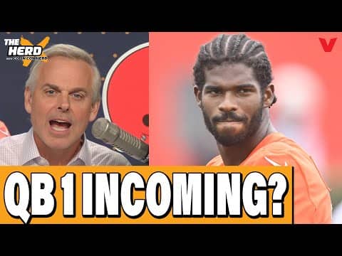 Will Shedeur Sanders PROVE he’s Cleveland Browns QB1? | THE HERD NFL w/ Colin Cowherd