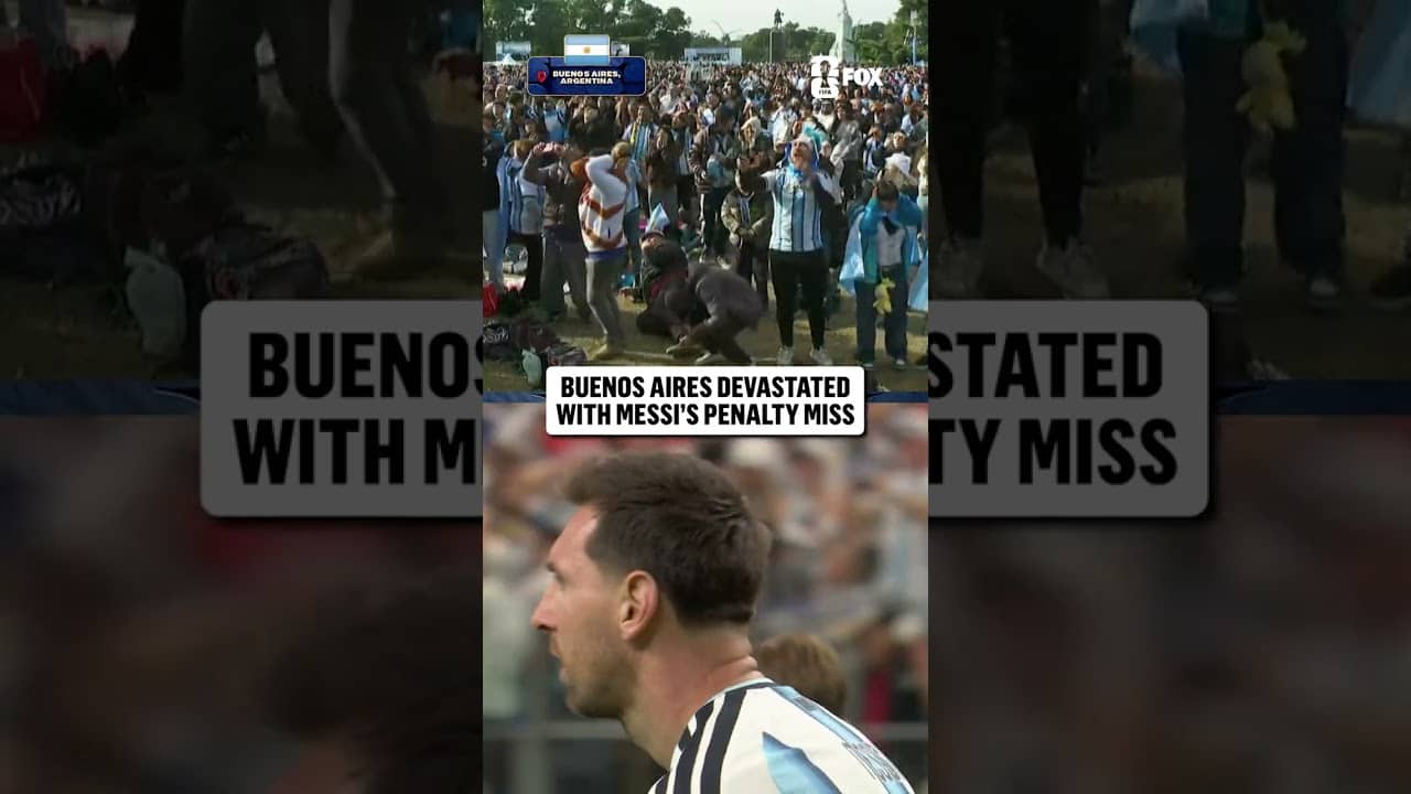 These fans in Buenos Aires were STUNNED