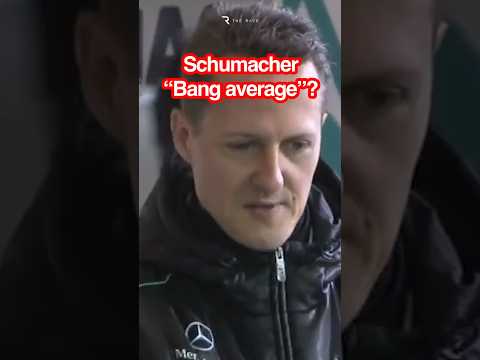 👀 Schumacher's 'bang average' F1 reactions