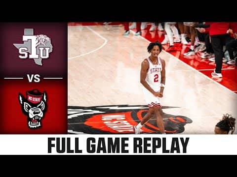 Texas Southern vs NC State Full Game Replay | 2025-26 ACC Men's Basketball