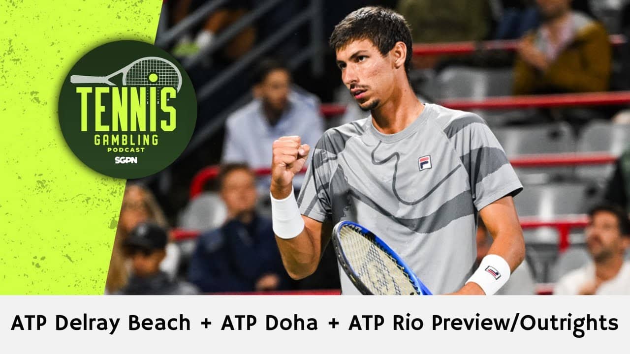 ATP Delray Beach + ATP Doha + ATP Rio Preview/Outrights – 2/15/26