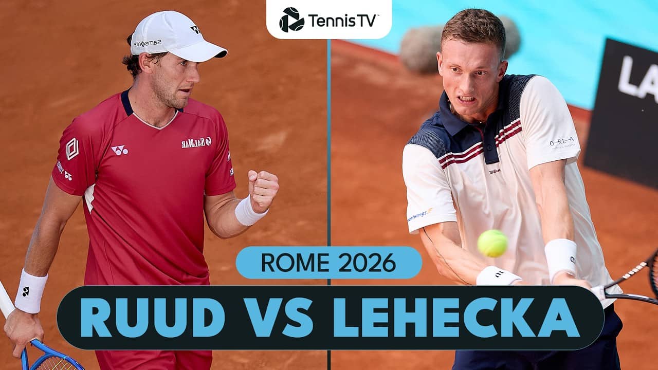 Casper Ruud Takes On Jiri Lehecka 💪| Rome 2026 Highlights