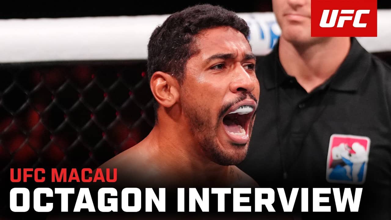 Luis Felipe Dias Octagon Interview | UFC Macau