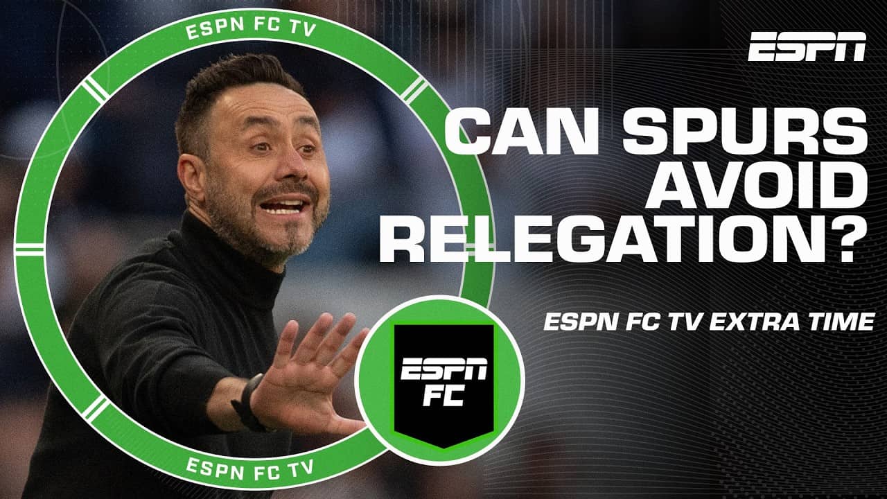 Will West Ham or Tottenham avoid relegation from the Premier League? | ESPN FC Extra Time