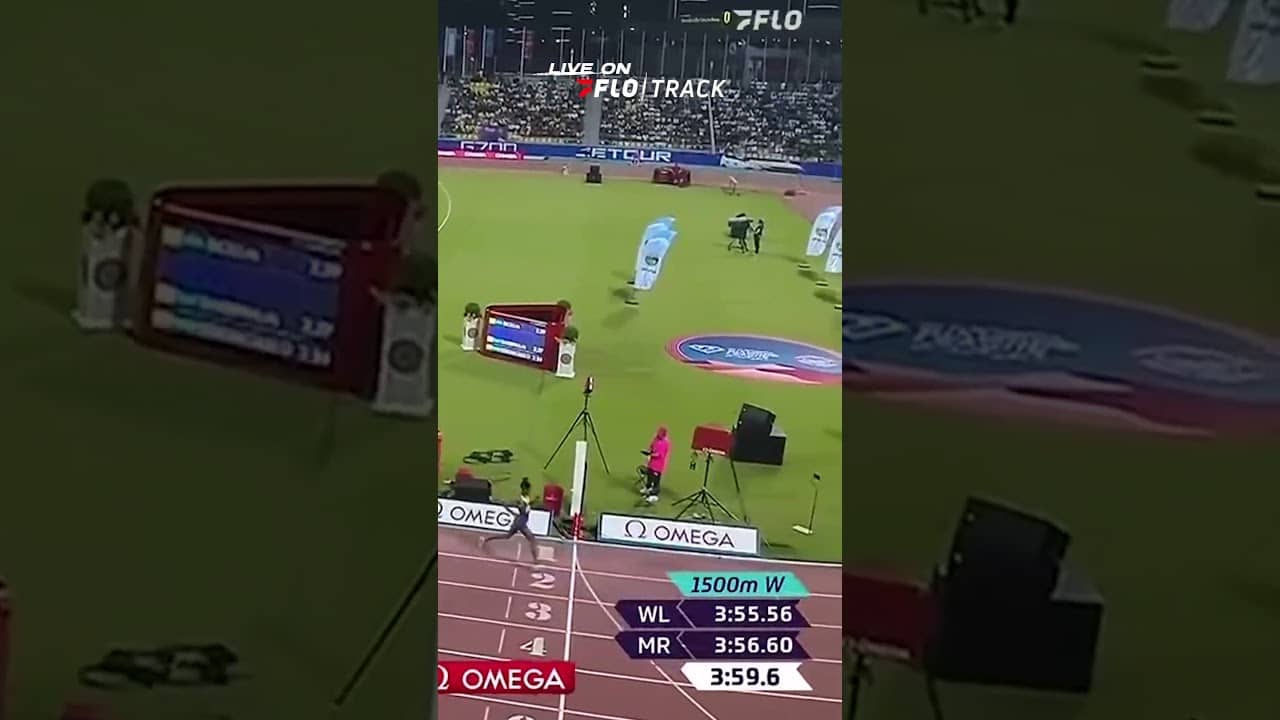Haylom takes the Doha #diamondleague 5K!