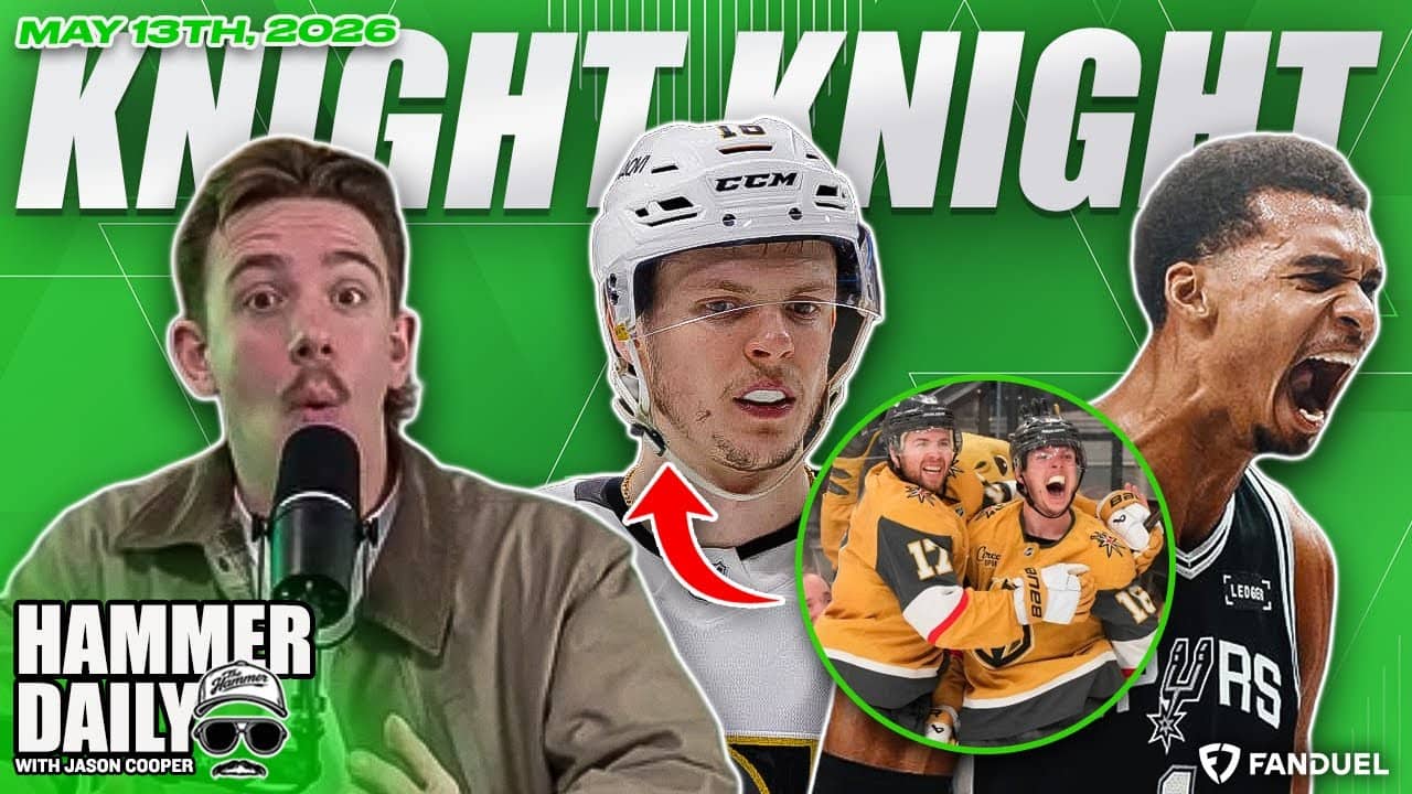 Spurs & Golden Knights Are One Win Closer + Playoff Bets! | Presented By FanDuel