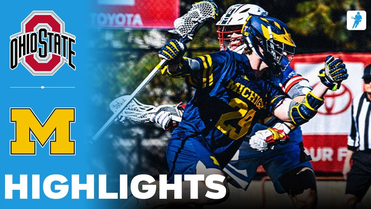 Ohio State vs Michigan | NCAA College Lacrosse | Highlights - April 17, 2026