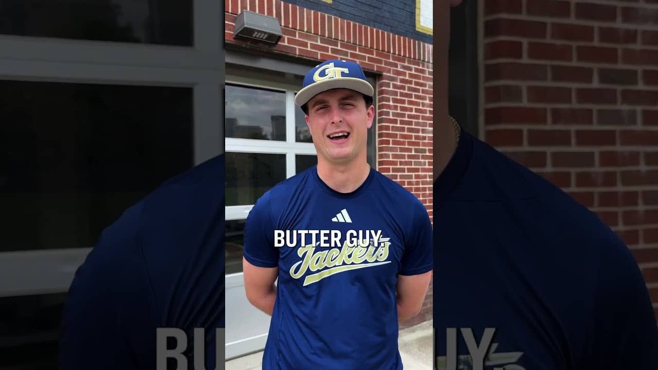 Blind ranking dugout snacks with Georgia Tech baseball 😋 #shorts