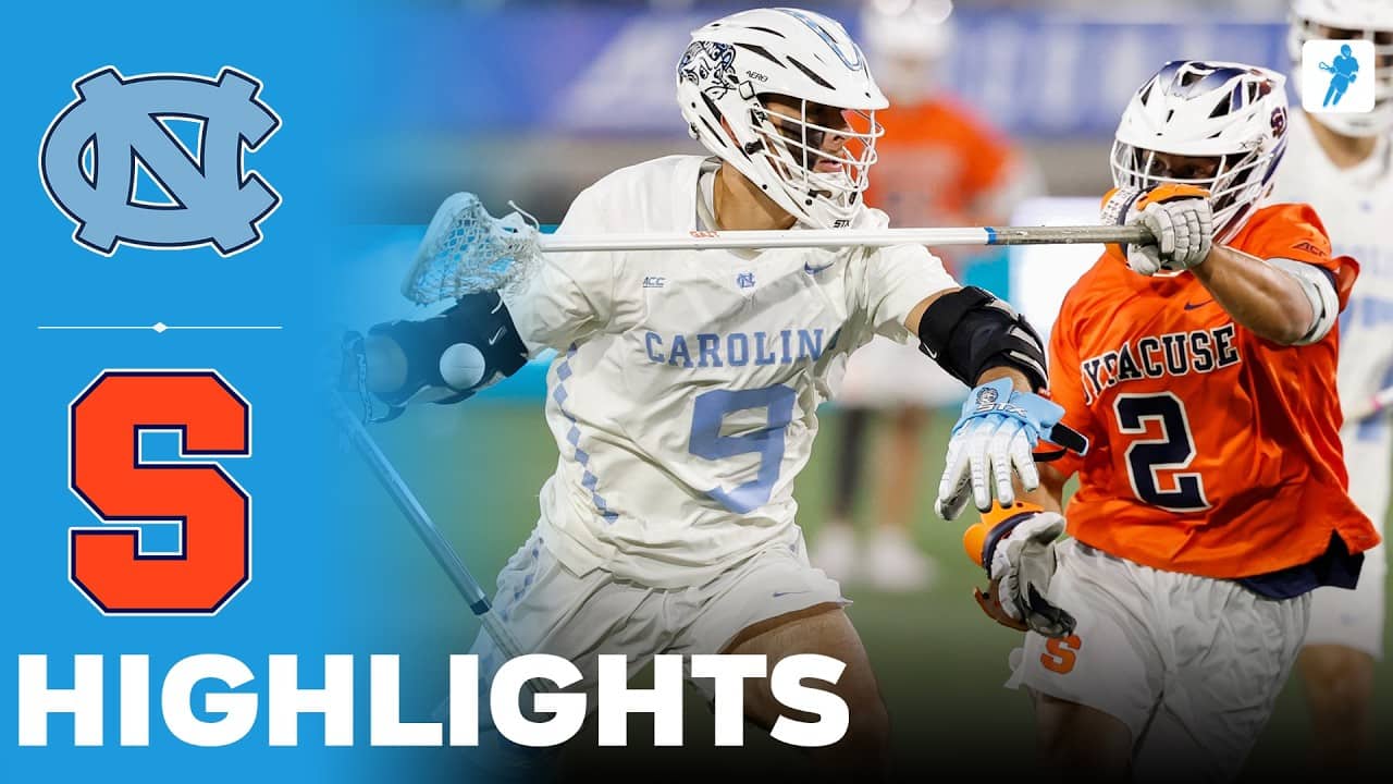 North Carolina vs Syracuse | NCAA College Lacrosse | Highlights - May 01, 2026
