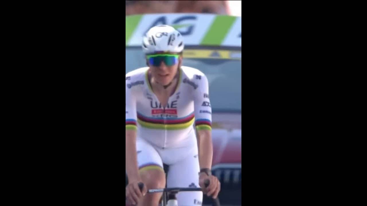 When Tadej Pogacar won took his third Liège–Bastogne–Liège crown 👑🇧🇪