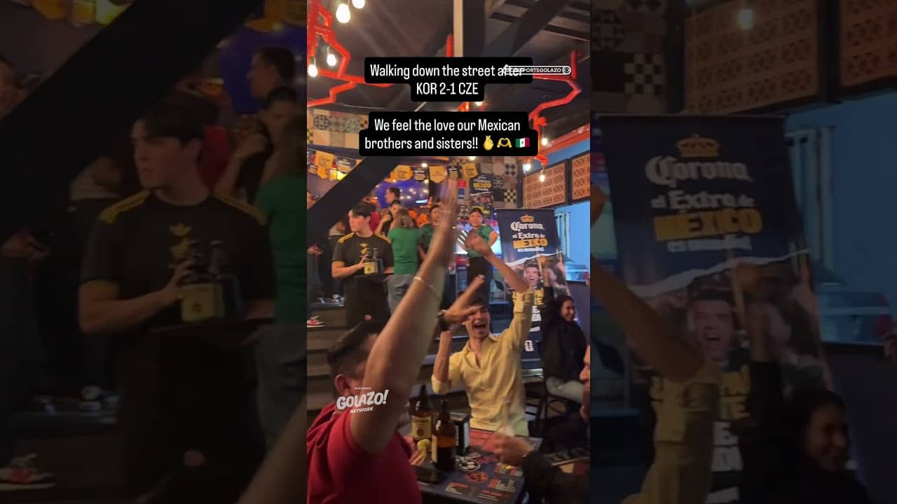 The World Cup is bringing Mexico and Korea fans together in the best way 🥹🎉  #GolazoNetwork