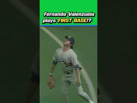 Fernandomania at ... 1st base!