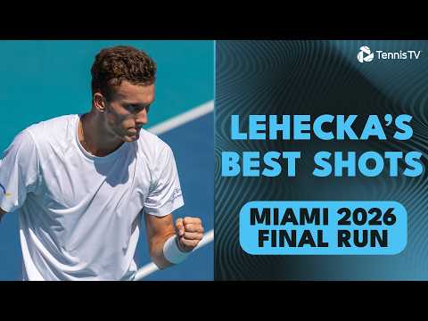 Jiri Lehecka's Maiden Masters 1000 Final 🥶 | Best Shots From Breakthrough Result